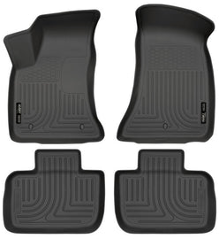 HUSKY LINERS 98061 11-  Dodge Charger Front /2nd Floor Liners Black