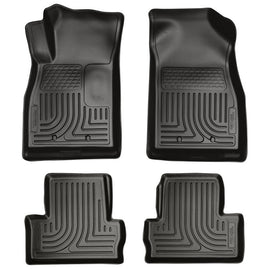 HUSKY LINERS 98181 11-  Chevy Volt Front/ 2nd Floor Liners Black
