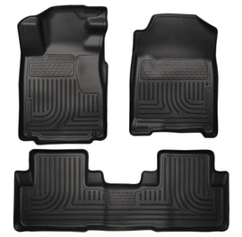 HUSKY LINERS 98371 10-14 Mustang Front/2nd Seat Floor Liners Black