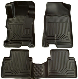 HUSKY LINERS 98411 06-11 Honda Civic Front/ 2nd Floor Liners Black