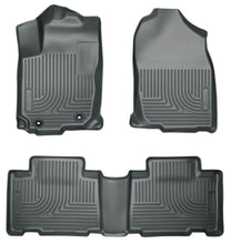 Load image into Gallery viewer, HUSKY LINERS 98481 13-  Honda Accord Front/ 2nd Floor Liners Black
