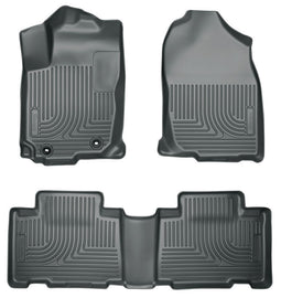 HUSKY LINERS 98481 13-  Honda Accord Front/ 2nd Floor Liners Black