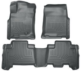 HUSKY LINERS 98571 10-13 Lexus GX460 Front/ 2nd Floor Liners Black