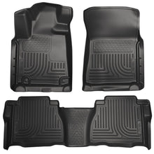 Load image into Gallery viewer, HUSKY LINERS 98581 07-11 Tundra CrewMax Floor Liners Black
