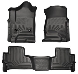 HUSKY LINERS 99201 15-   Tahoe Floor Liners Black
