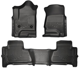 HUSKY LINERS 99211 15-   Suburban Floor Liners Black