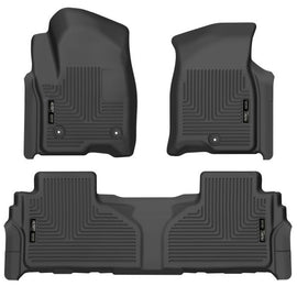 HUSKY LINERS 99241 21-   Chevy Tahoe Floor Liner Front/2nd Row Blk
