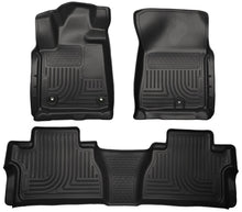 Load image into Gallery viewer, HUSKY LINERS 99581 14-   Tundra CrewMax Floor Liners Black