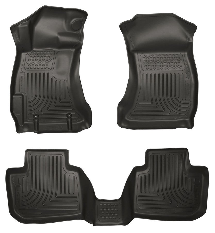 HUSKY LINERS 99801 12- Subaru Impreza Front /2nd Floor Liners Black