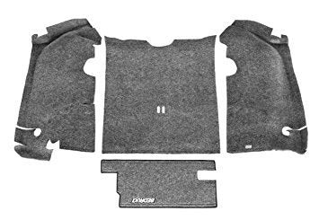 HUSKY LINERS HBRTJ97R Husky Liners Guardian Comfort Cargo Liner for Jeep Wrangler TJ 1997-2006, Gray