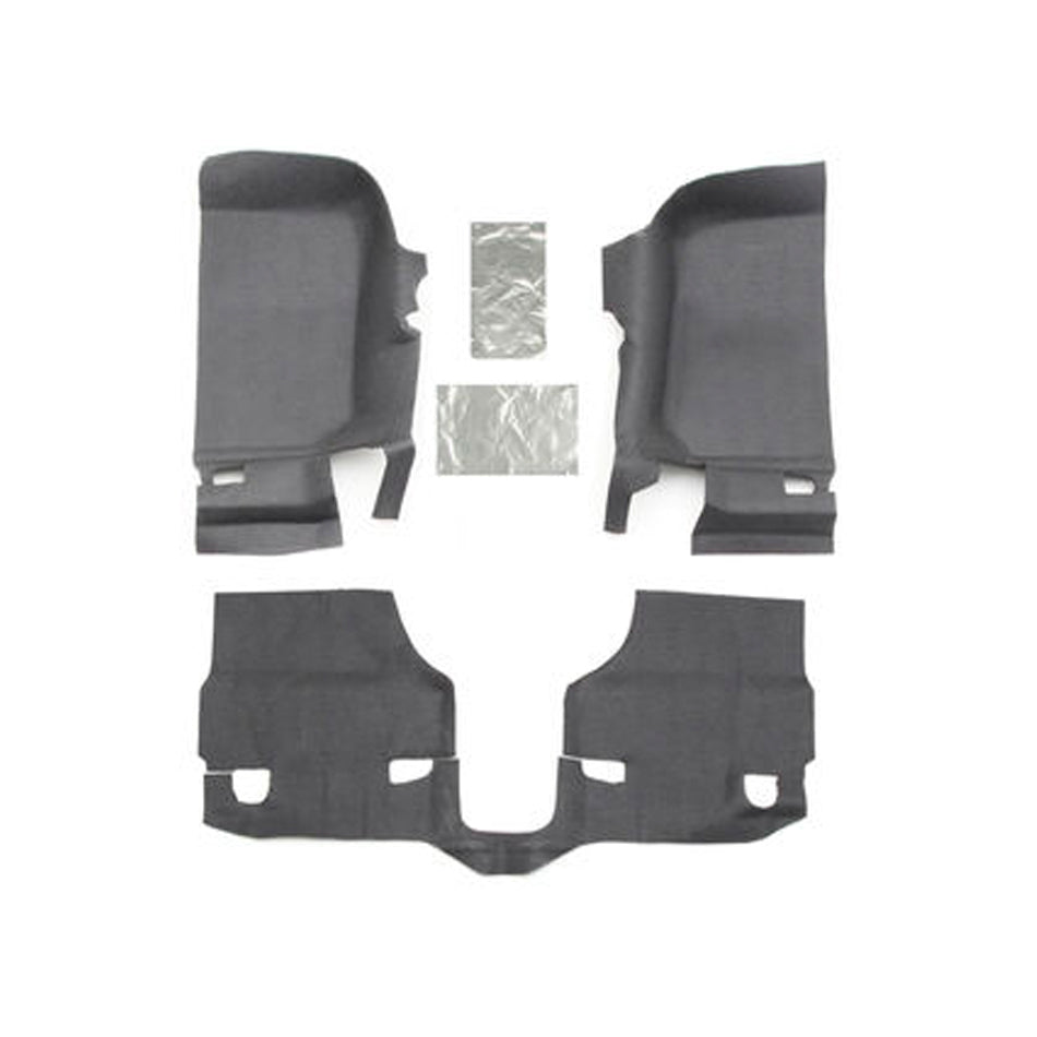 HUSKY LINERS HBTJK11F2 HUSKY LINERS Impact Liner for Jeep Wrangler JK 2011-2018, 2-Door Black