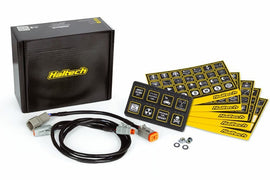 HALTECH HT-011501 HALTECH CAN Keypad 2 x 4 Switch Panel with 8 On/Off Buttons and Indicator Lights