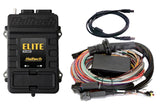 HALTECH HT-150904 Elite 1500 w/Premium Uni Wire-in Harness Kit 2.5