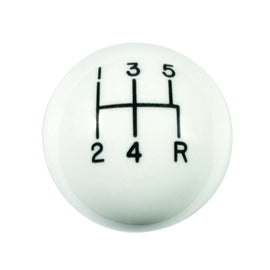 HURST 163-0014 Mustang 5-Speed White Classic Shift Knob