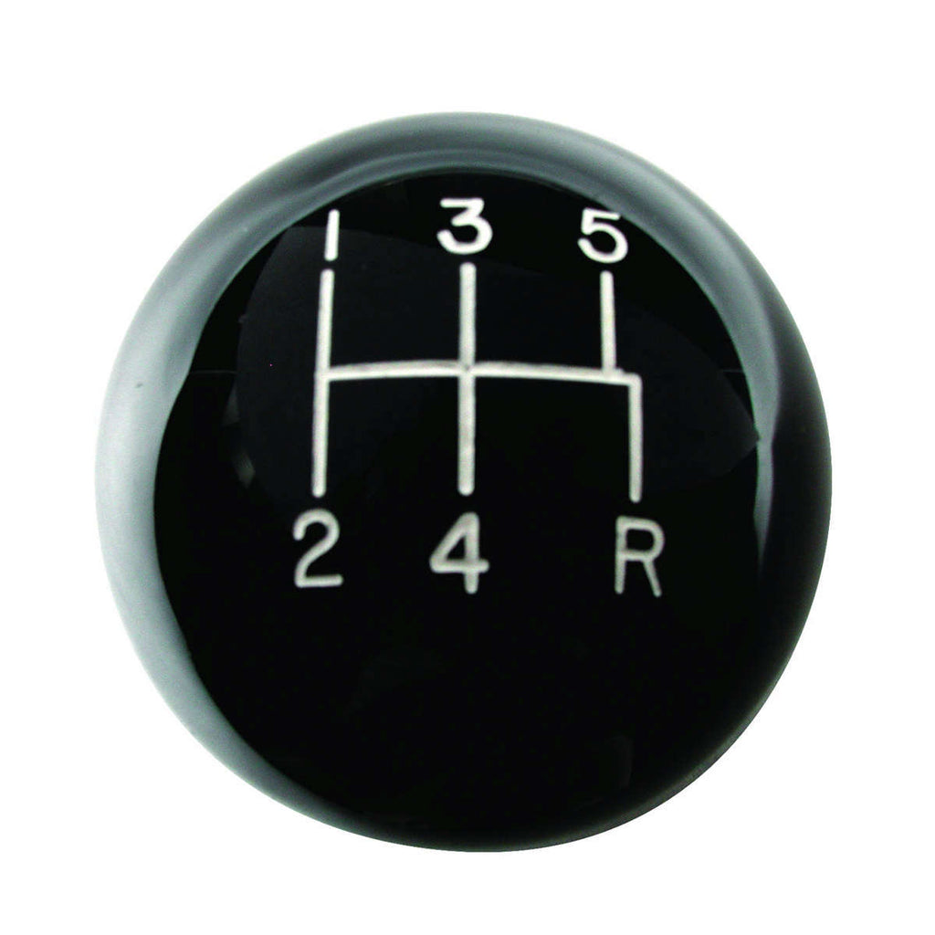 HURST 163-0114 Mustang 5-Speed Black Classic Shift Knob