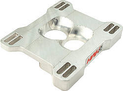 HIGH VELOCITY HEADS SS4412-2AL 1in. Super Sucker Alm. Carb. Spacer - 2BBL.