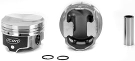 ICON PISTONS IC10007-.040 BBC Dome Piston Set 4.165 Bore  +17cc