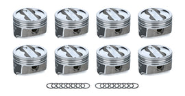 ICON PISTONS IC10011.030 SBC Dish FHR Piston Set 4.030 Bore -18cc