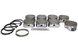 ICON PISTONS IC532CAKTS.030 LS 6.0/6.2L Dish Forged Piston/Ring Set 4.030