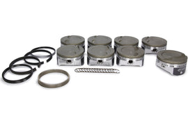 ICON PISTONS IC533CAKTS.010 LS 6.0/6.2L Dish Forged Piston/Ring Set 4.010