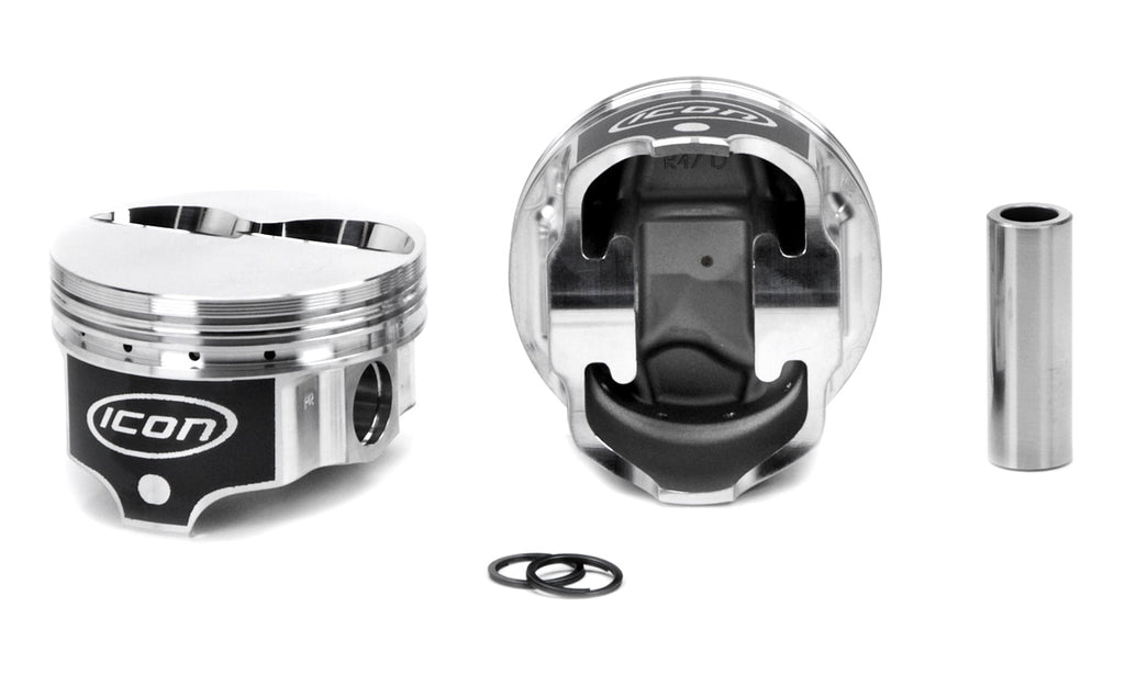 ICON PISTONS IC719.030 SBF FT Forged Piston Set 4.030 Bore -4.8cc