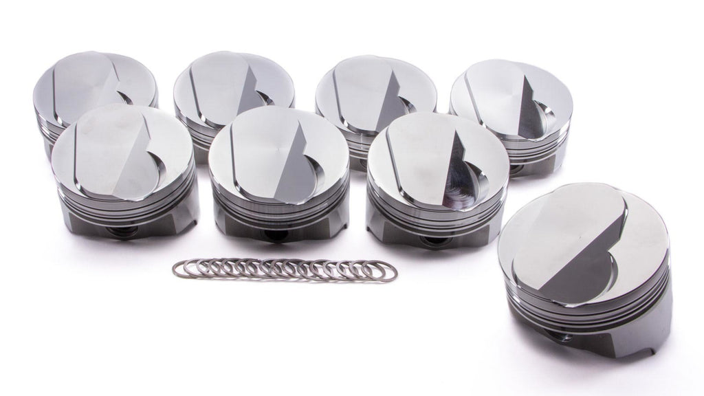 ICON PISTONS IC779.060 BBC Forged Domed Piston Set 4.310 Bore +18cc