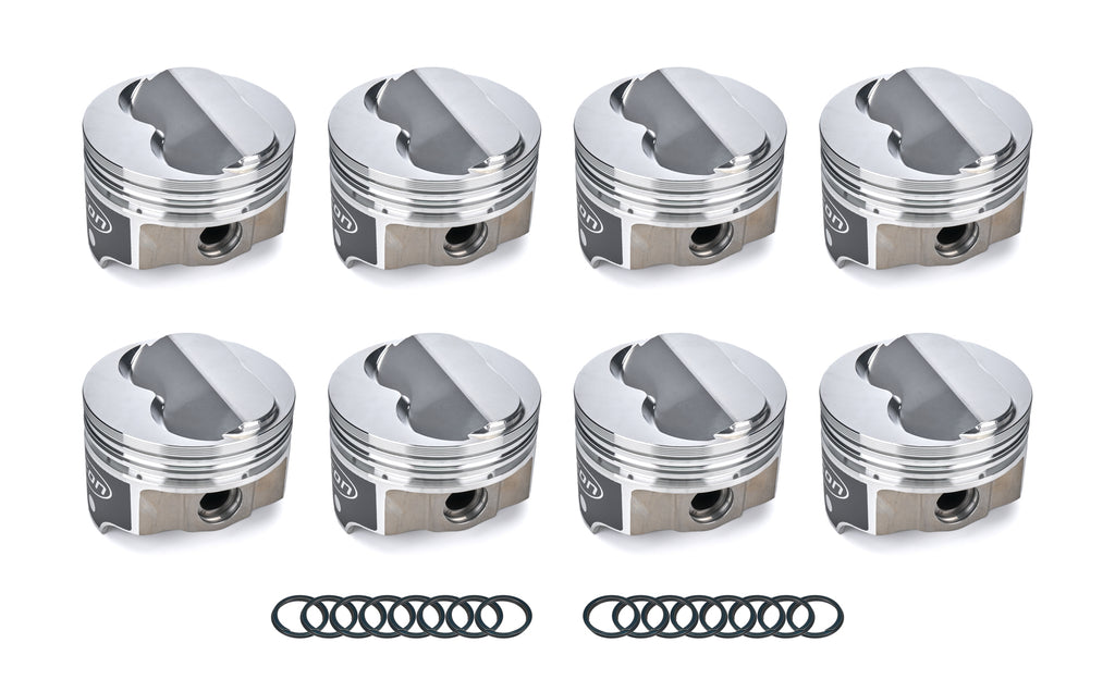 ICON PISTONS IC793.040 SBC Forged Domed Piston Set 4.040 Bore +6.3cc