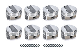 ICON PISTONS IC793.040 SBC Forged Domed Piston Set 4.040 Bore +6.3cc