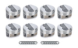 ICON PISTONS IC793.040 SBC Forged Domed Piston Set 4.040 Bore +6.3cc