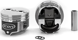 ICON PISTONS IC836.030 BBM Dished Piston Set 4.350 Bore  -12cc