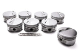 ICON PISTONS IC891.040 Pontiac V8 Dished Piston Set 4.160 Bore -14cc