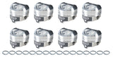 ICON PISTONS IC897.STD ICON PISTONS Mopar Gen II Hemi Dome Piston Set with 4.250 Inch Bore and 81.50 cc Displacement