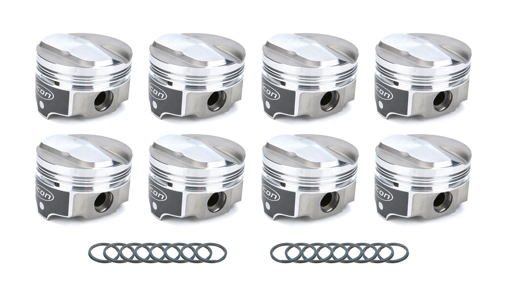 ICON PISTONS IC9948.STD BBC FHR Dome Piston Set 4.125 Bore +17cc