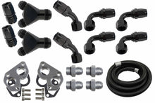 Load image into Gallery viewer, ICT BILLET 551050-RMTWP AN Radiator Hose Kit Electric Water Pump