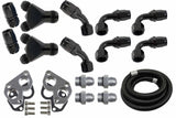 ICT BILLET 551050-RMTWP AN Radiator Hose Kit Electric Water Pump