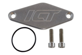 ICT BILLET 551152 Fuel Pump Block Off Plat e Direct Injection Delet