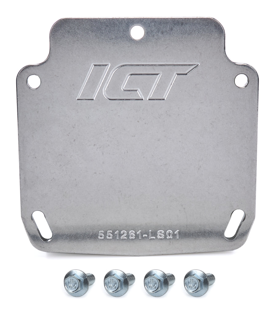 ICT BILLET 551261-LS01 LS Throttle Body Block Off