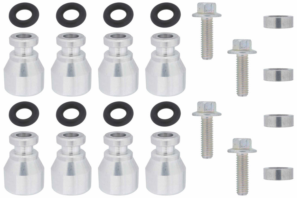 ICT BILLET 551287-LS-036 Fuel Injector Spacer Set of 8 Truck Intake Manif