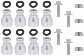 ICT BILLET 551287-LS-036 Fuel Injector Spacer Set of 8 Truck Intake Manif