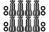 ICT BILLET 551348 Fuel Injector Spacer 8pc Set LS1 LS6