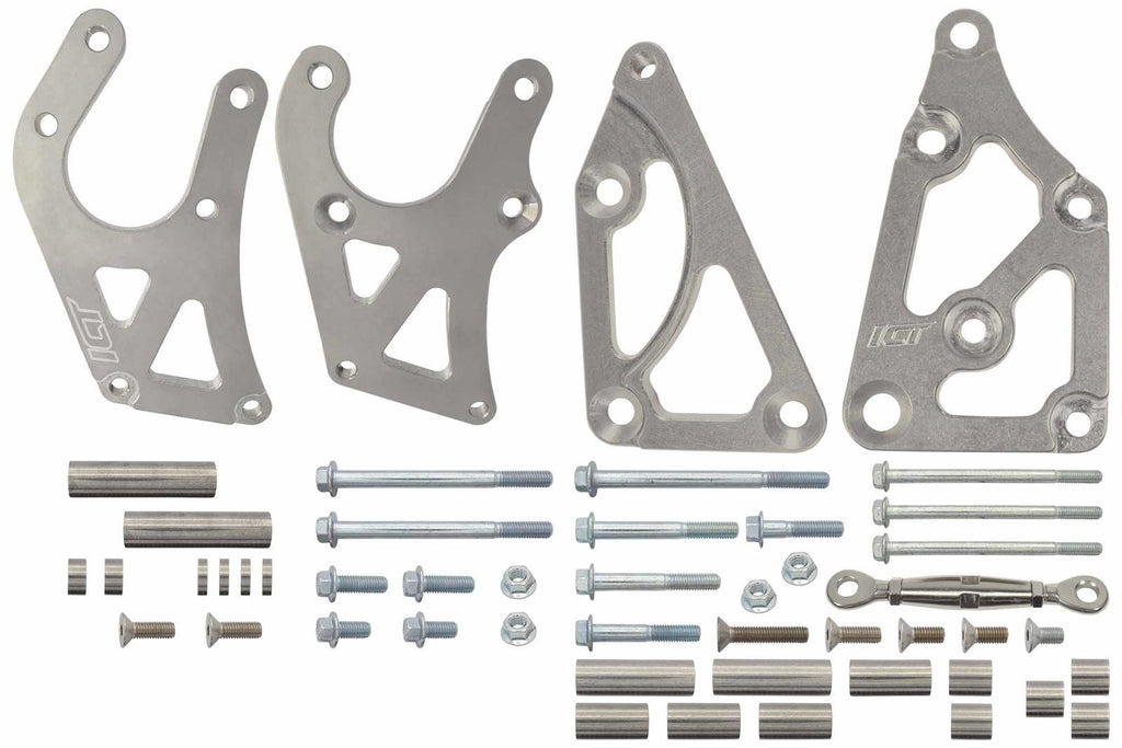 ICT BILLET 551396LS0-3 LS Truck Power Steering Pump /Alternator Bracket