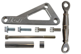 ICT BILLET 551411 SBC Billet Alternator Br acket for Long Water Pum