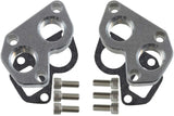 ICT BILLET 551536 LS Remote Mount Water Pu mp Adapter Plate -12AN