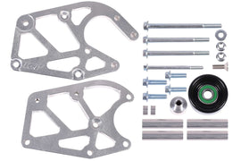 ICT BILLET 551578 ICT Billet Saginaw Power Steering Pump Bracket for GM GenV LT-Series (Driver Side, Aluminum, Clear Anodized, Part #551578)