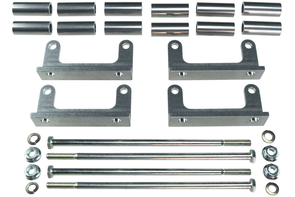 ICT BILLET 551579 ICT Billet LS LT Remote Coil Brackets with Coil Pack Hardware for GM LS-Series Engines Part #551579
