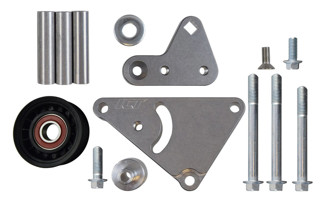 ICT BILLET 551596-3 LS Billet Manual Belt Tensioner for LSX Truck