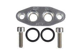 ICT BILLET 551600 Oil Cooler Adapter -6AN ORB Oring In/Out