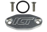 ICT BILLET 551621 Oil Port Adapter Cooler Delete Block Off Plate