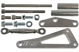 ICT BILLET 551663 BBC Alternator Bracket uses Long Water Pump