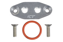 Load image into Gallery viewer, ICT BILLET 551666 LS Dual 1/8in NPT Oil Fe Ed Plate LS1